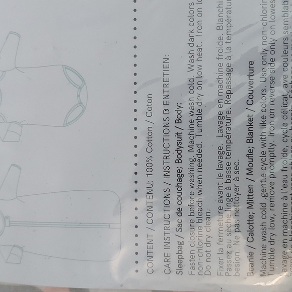 The Peanutshell 23 pcs Layette set - Picture 3 of 7